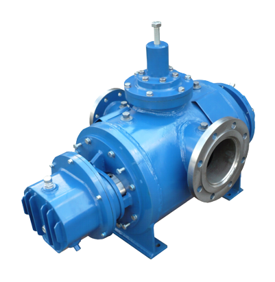 Twin screws rotary pumps